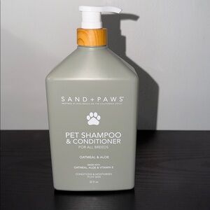 Sand + Paws Oatmeal & Aloe Pet Shampoo & Conditioner